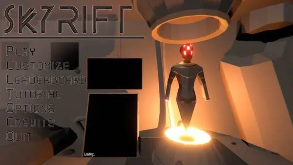 Сцена из внутреннего меню Skyrift