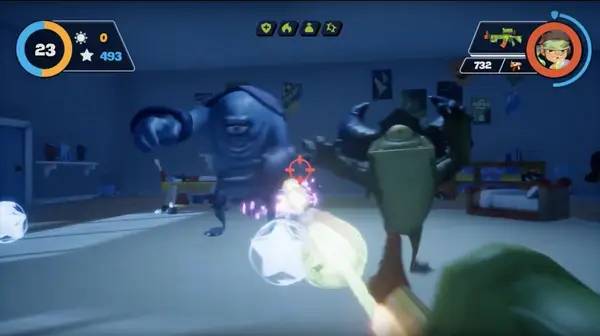 Сцена из внутреннего меню Sleep Tight Спокойных снов