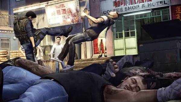 Сцена из внутреннего меню Sleeping Dogs Definitive Edition