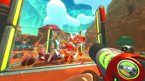 Сцена из внутреннего меню Slime Rancher Galactic Bundle