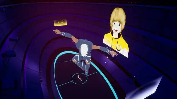 Сцена из внутреннего меню Smashball