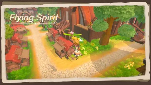 Сцена из внутреннего меню Song Of The Prairie