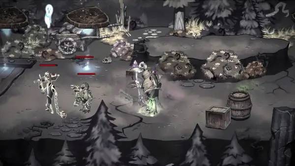 Сцена из внутреннего меню Soul Grabber