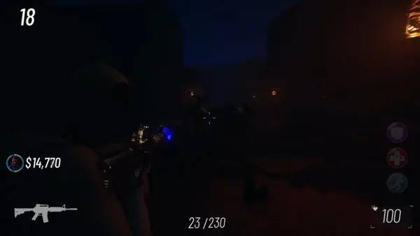 Сцена из внутреннего меню Soul Survivor