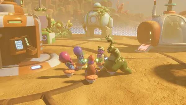 Сцена из внутреннего меню Space for Sale