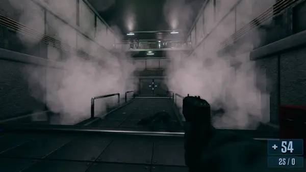 Сцена из внутреннего меню Space Mercenary Shooter Episode 2