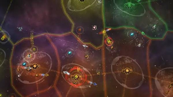 Сцена из внутреннего меню Space Pirates And Zombies 2