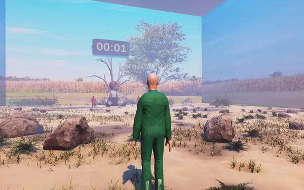 Сцена из внутреннего меню SQUID GUYS