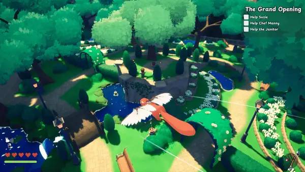 Сцена из внутреннего меню Squirreled Away