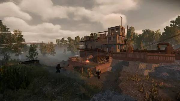 Сцена из внутреннего меню STALCRAFT