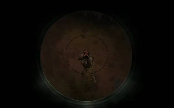 Сцена из внутреннего меню Сталкер - Смерти вопреки - «Сага» - В центре чертовщины Часть 1-я