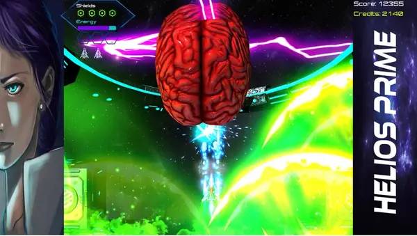 Сцена из внутреннего меню Star Gods