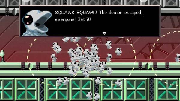 Сцена из внутреннего меню Stardust Demon