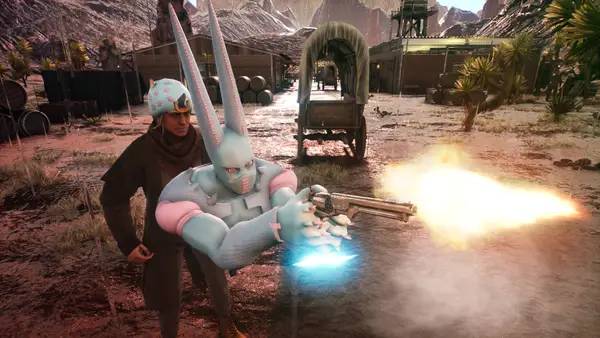 Сцена из внутреннего меню Steel Ball Race