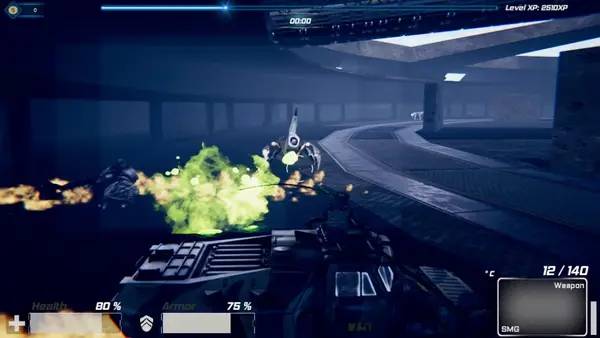 Сцена из внутреннего меню Steel Rain - Dawn of the Machines