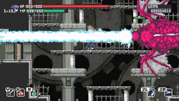 Сцена из внутреннего меню Steel Sword Story