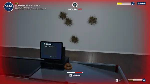 Сцена из внутреннего меню Store Wars  Multiplayer Shop Simulator