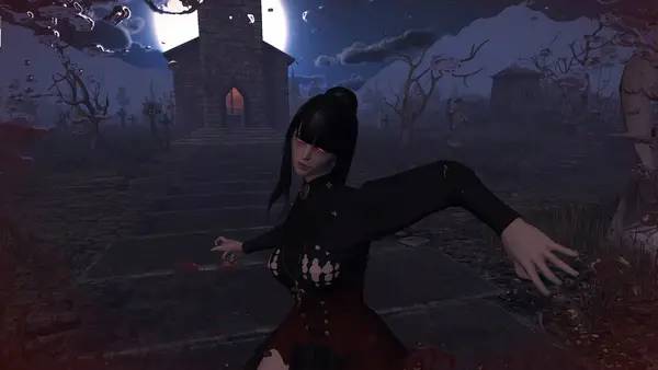 Сцена из внутреннего меню Strigoi