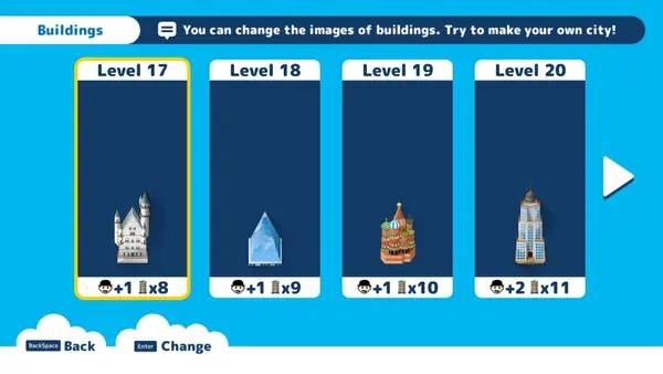 Сцена из внутреннего меню SUBARACITY