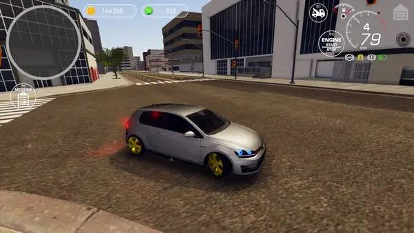 Сцена из внутреннего меню Suber Driver