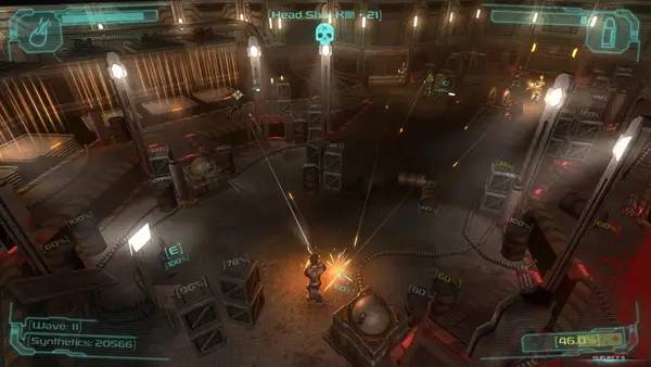 Сцена из внутреннего меню Subject 9