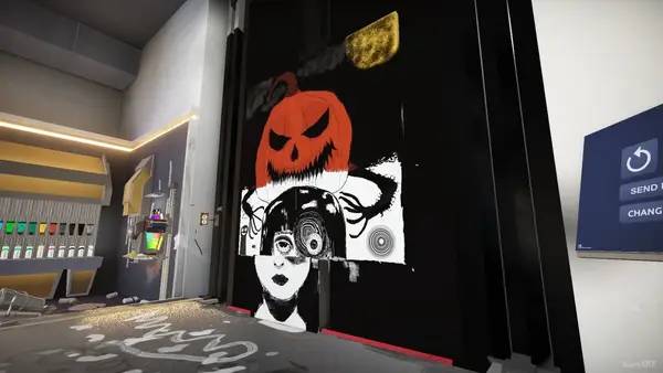 Сцена из внутреннего меню SuchArt Creative Space