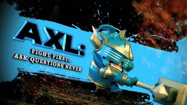 Сцена из внутреннего меню Super Dungeon Bros