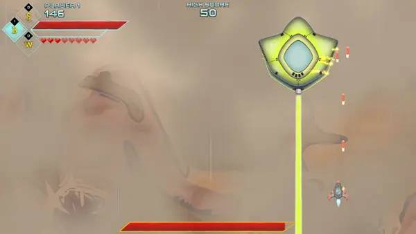 Сцена из внутреннего меню Super Rebellion