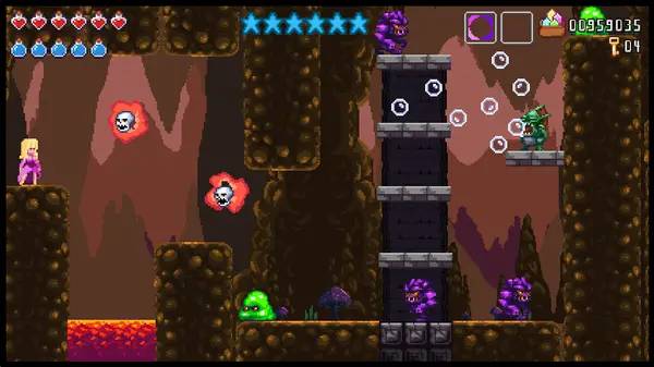 Сцена из внутреннего меню Swords & Bones 4