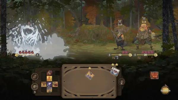 Сцена из внутреннего меню Tamarak Trail