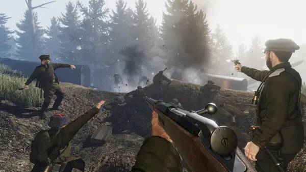 Сцена из внутреннего меню Tannenberg