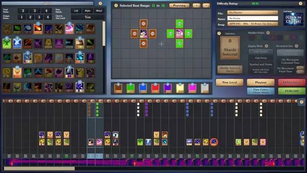 Сцена из внутреннего меню TechnoSorcery
