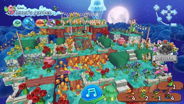 Сцена из внутреннего меню Tempopo