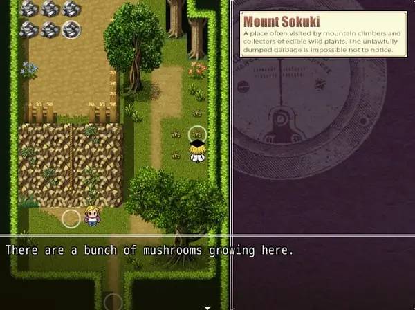 Сцена из внутреннего меню Terrible Laboratory