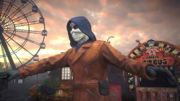 Сцена из внутреннего меню Terrordrome - Reign of the Legends