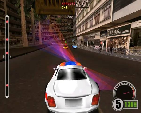 Сцена из внутреннего меню Test Drive 6