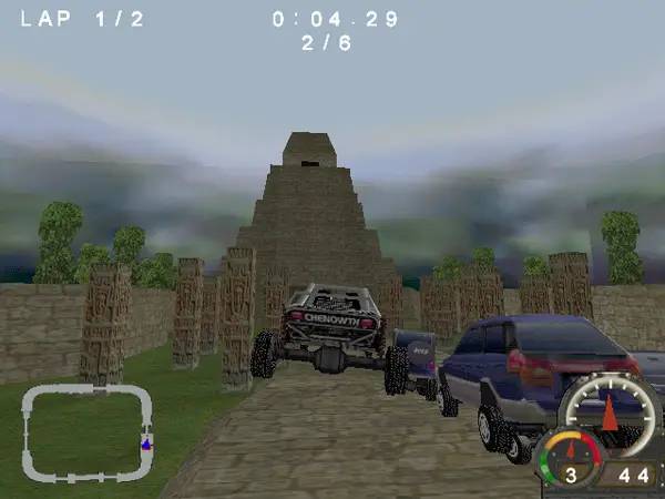 Сцена из внутреннего меню Test Drive Off-Road 3