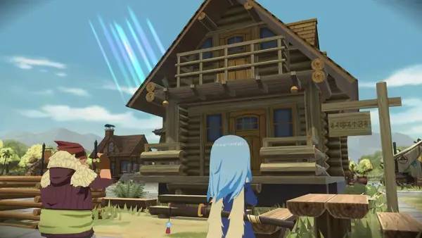 Сцена из внутреннего меню That Time I Got Reincarnated as a Slime ISEKAI Chronicles