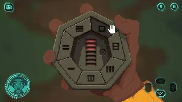 Сцена из внутреннего меню The Abandoned Planet