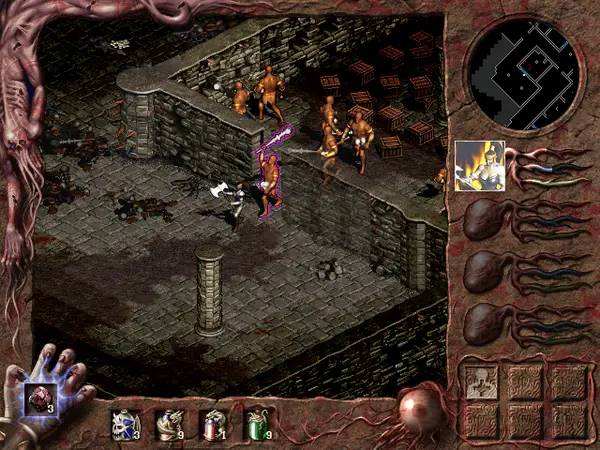 Сцена из внутреннего меню The Broken Land