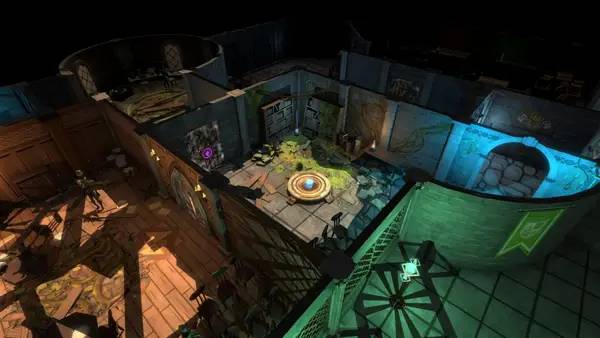 Сцена из внутреннего меню The Captives Plot of the Demiurge