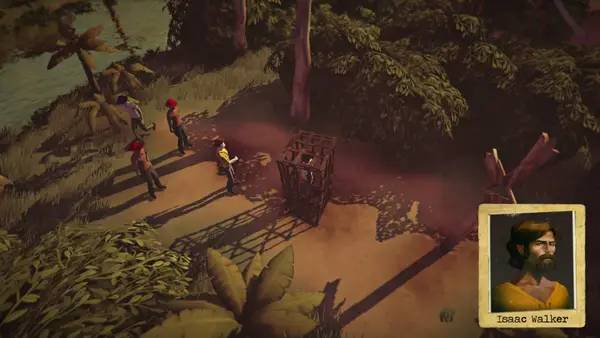 Сцена из внутреннего меню The Church in the Darkness