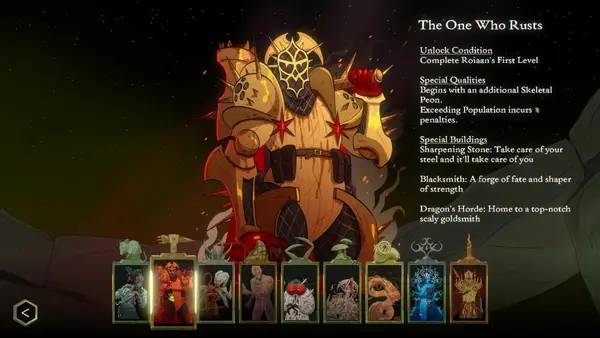 Сцена из внутреннего меню The Deadly Path