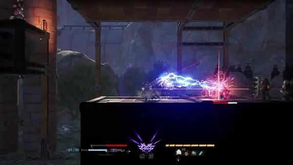 Сцена из внутреннего меню The Devil Within Satgat