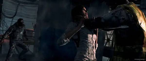 Сцена из внутреннего меню The Evil Within The Consequence