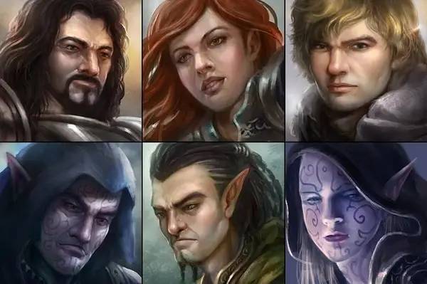 Сцена из внутреннего меню The Fall of the Dungeon Guardians - Enhanced Edition