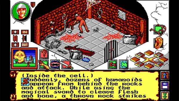 Сцена из внутреннего меню The Final Battle