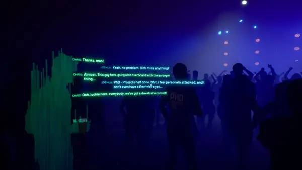 Сцена из внутреннего меню The Gap