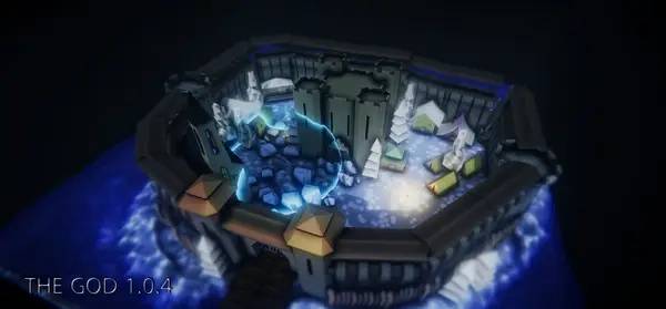 Сцена из внутреннего меню The God