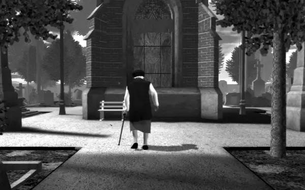 Сцена из внутреннего меню The Graveyard